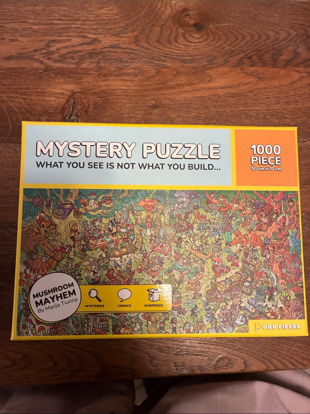 Mystery Puzzle 1000 Piece - Mushroom Mayhem